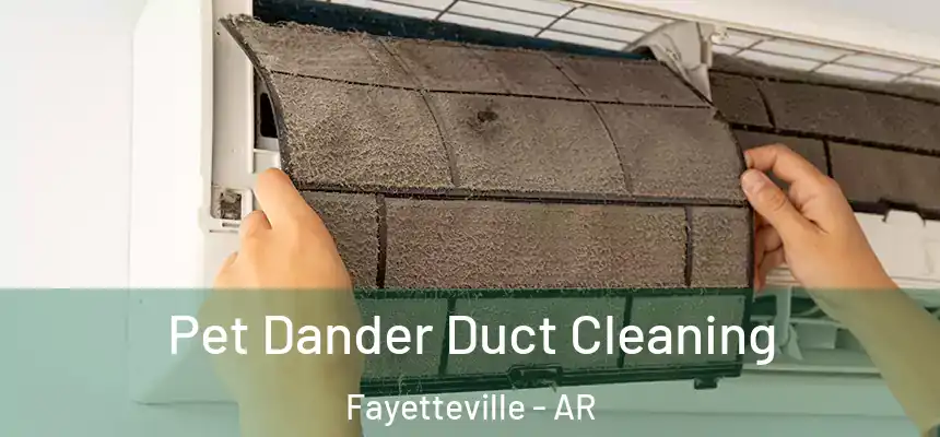 Pet Dander Duct Cleaning Fayetteville - AR