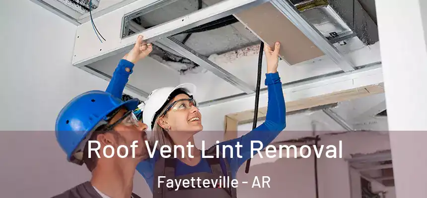  Roof Vent Lint Removal Fayetteville - AR